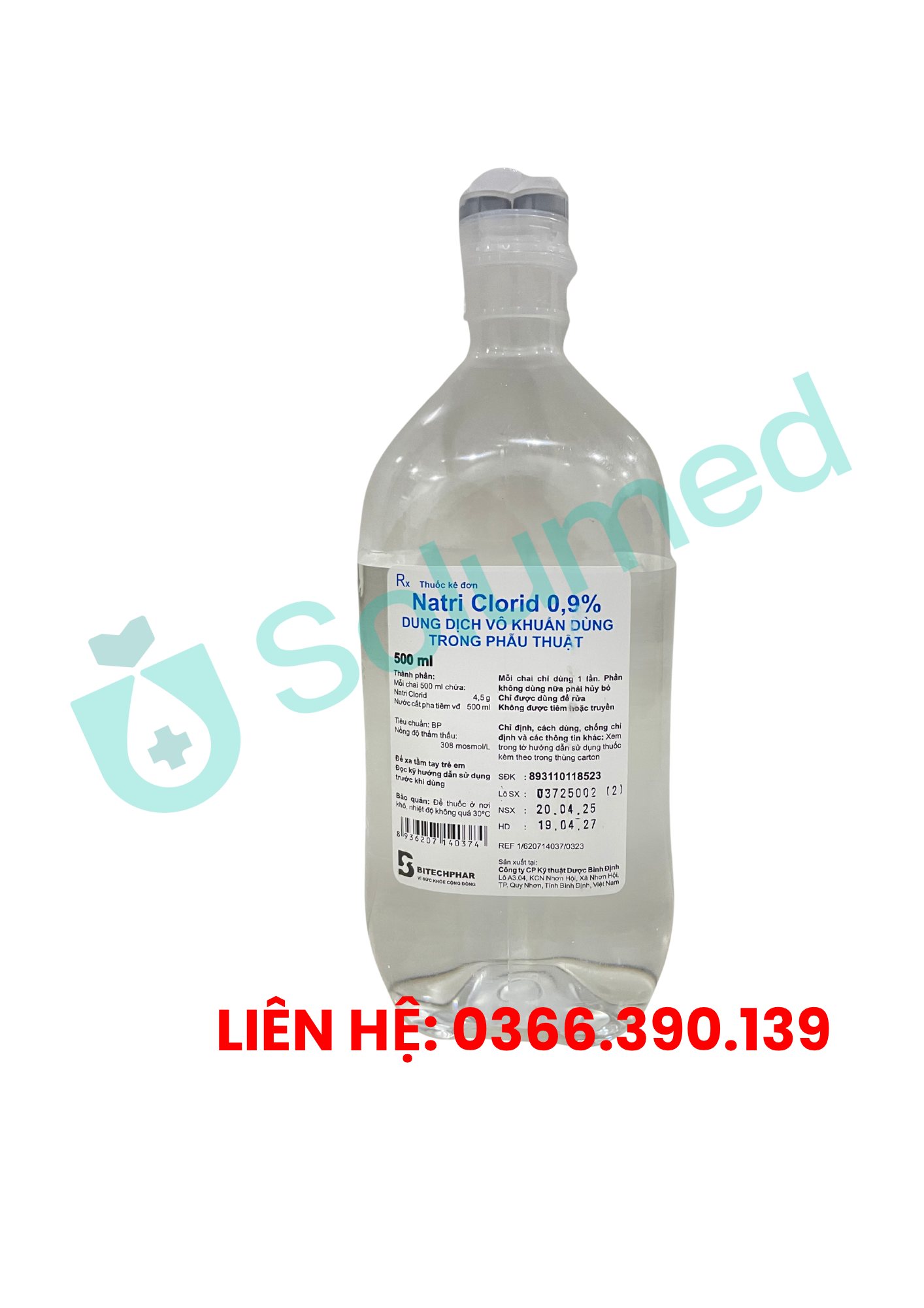 NaCl 0,9% VK 500ml