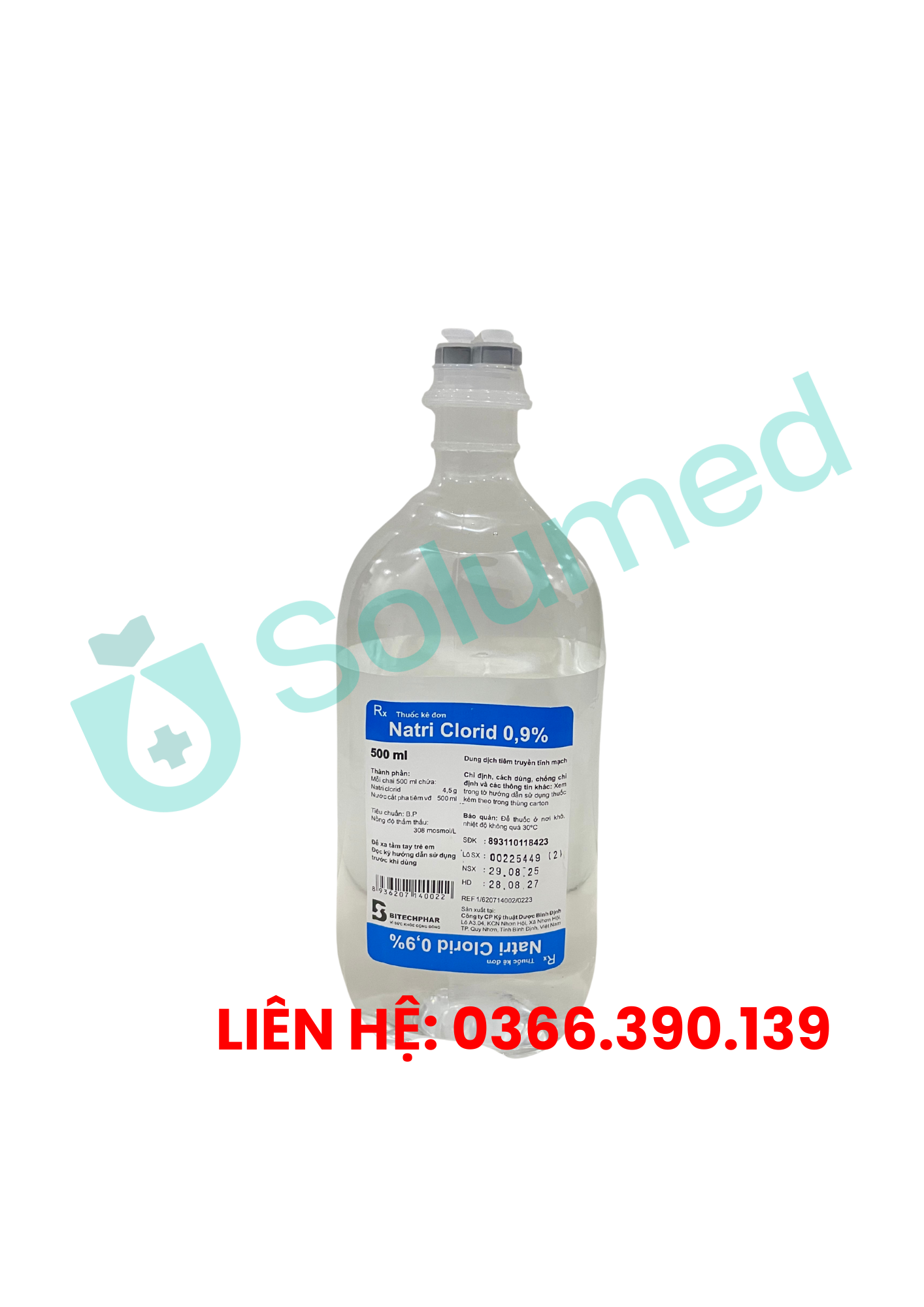 NaCl 0,9% 500ml