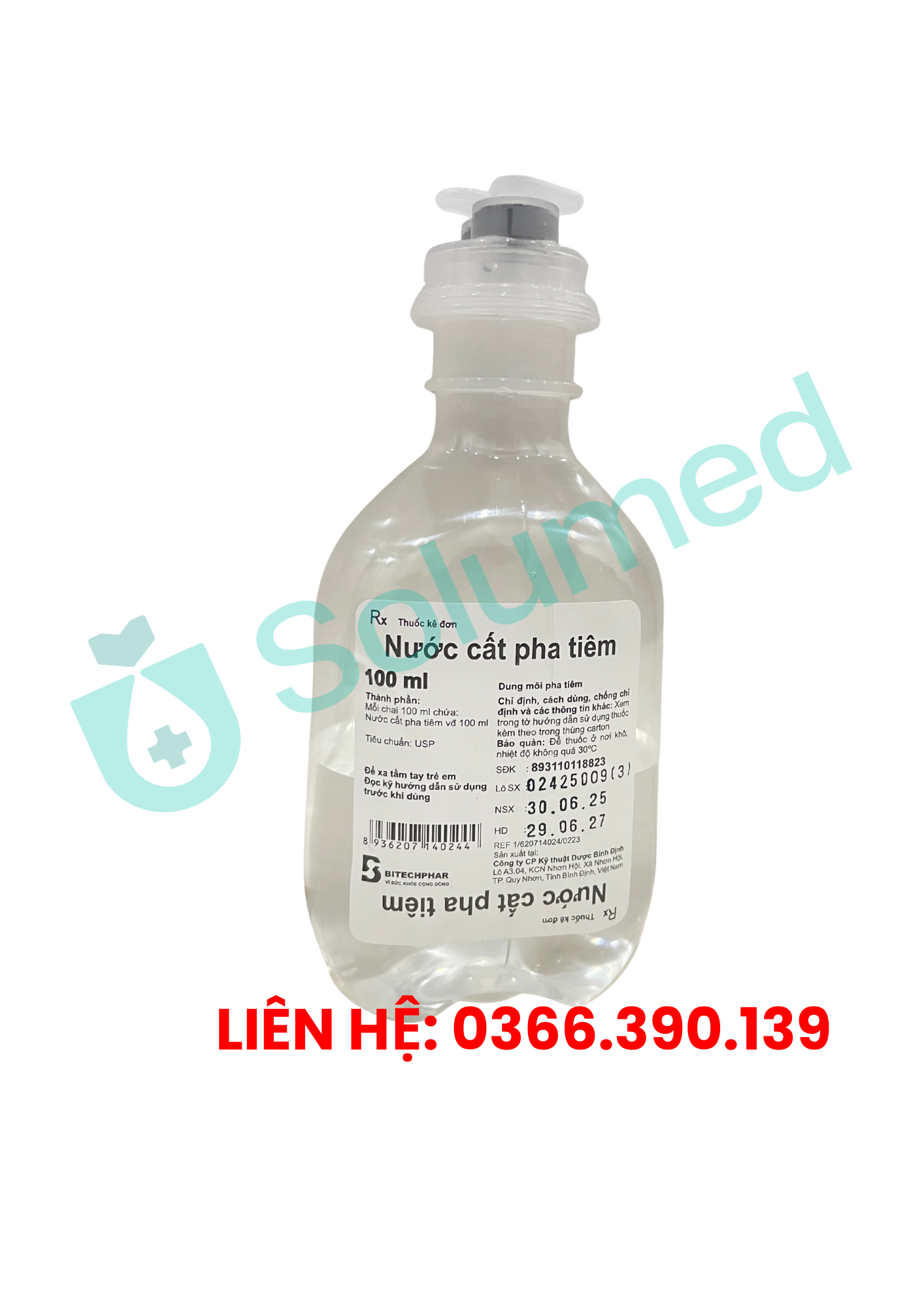 Nuoc cat pha tiem 100ml