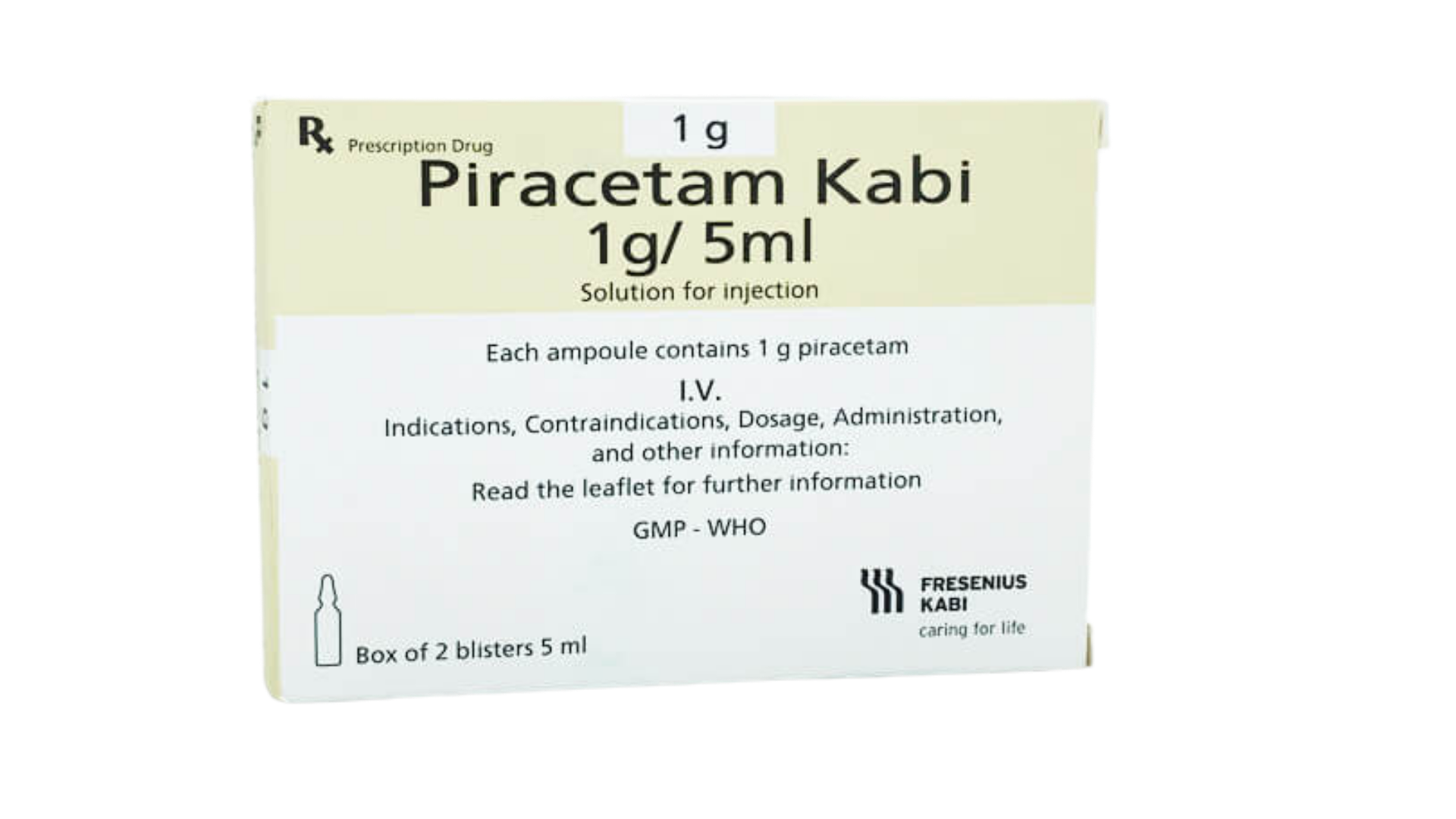 Piracetam Kabi 1g 5ml